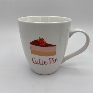 Pfaltzgraff Cutie Pie Mug Strawberry Cake Graphic Coffee Cup